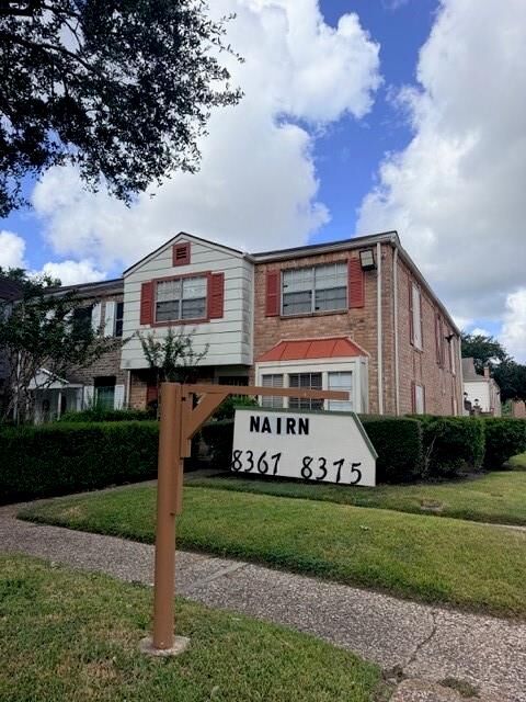 Property Photo: 8367 Nairn Street TX 77074