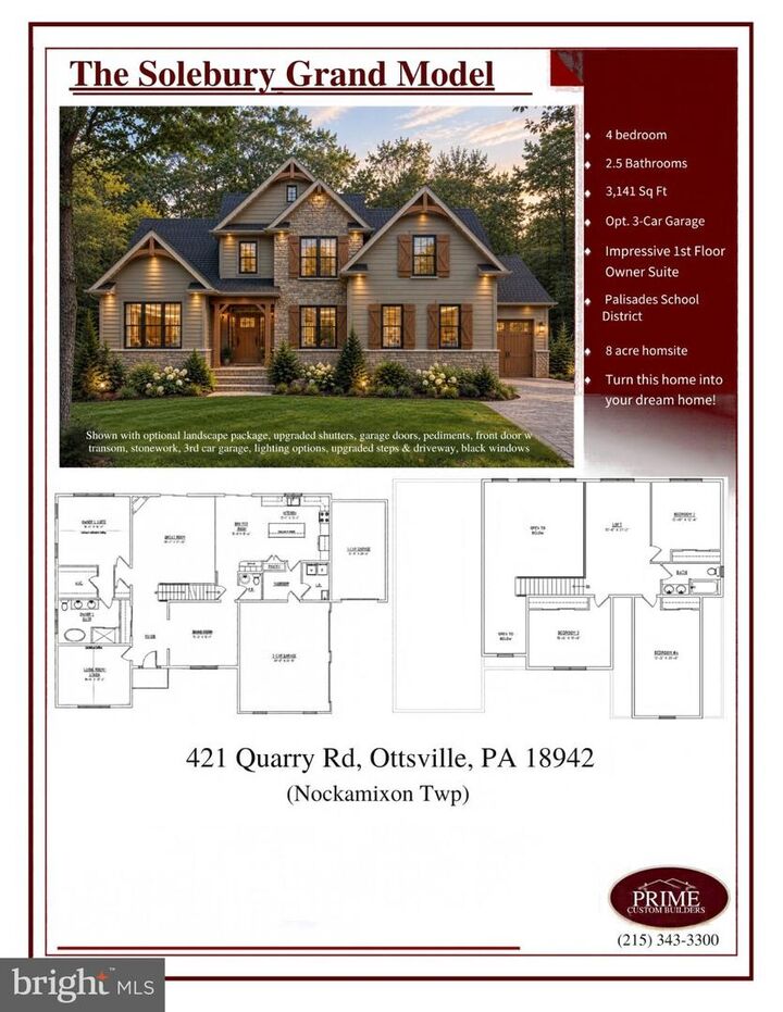 Property Photo: 421 Quarry Road PA 18942