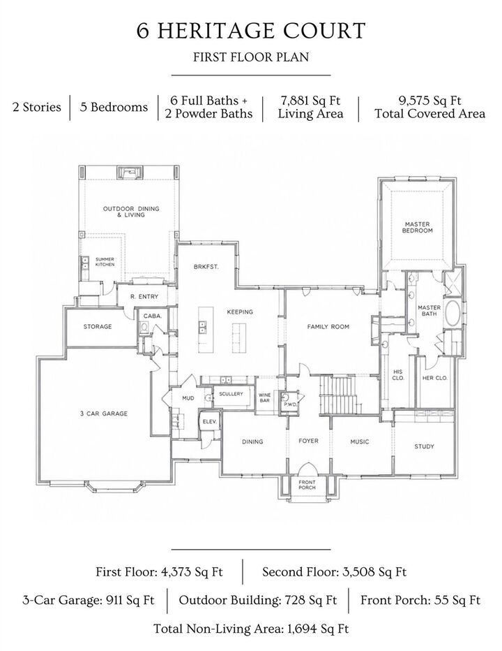 Property Photo: 6 Heritage Court TX 77024