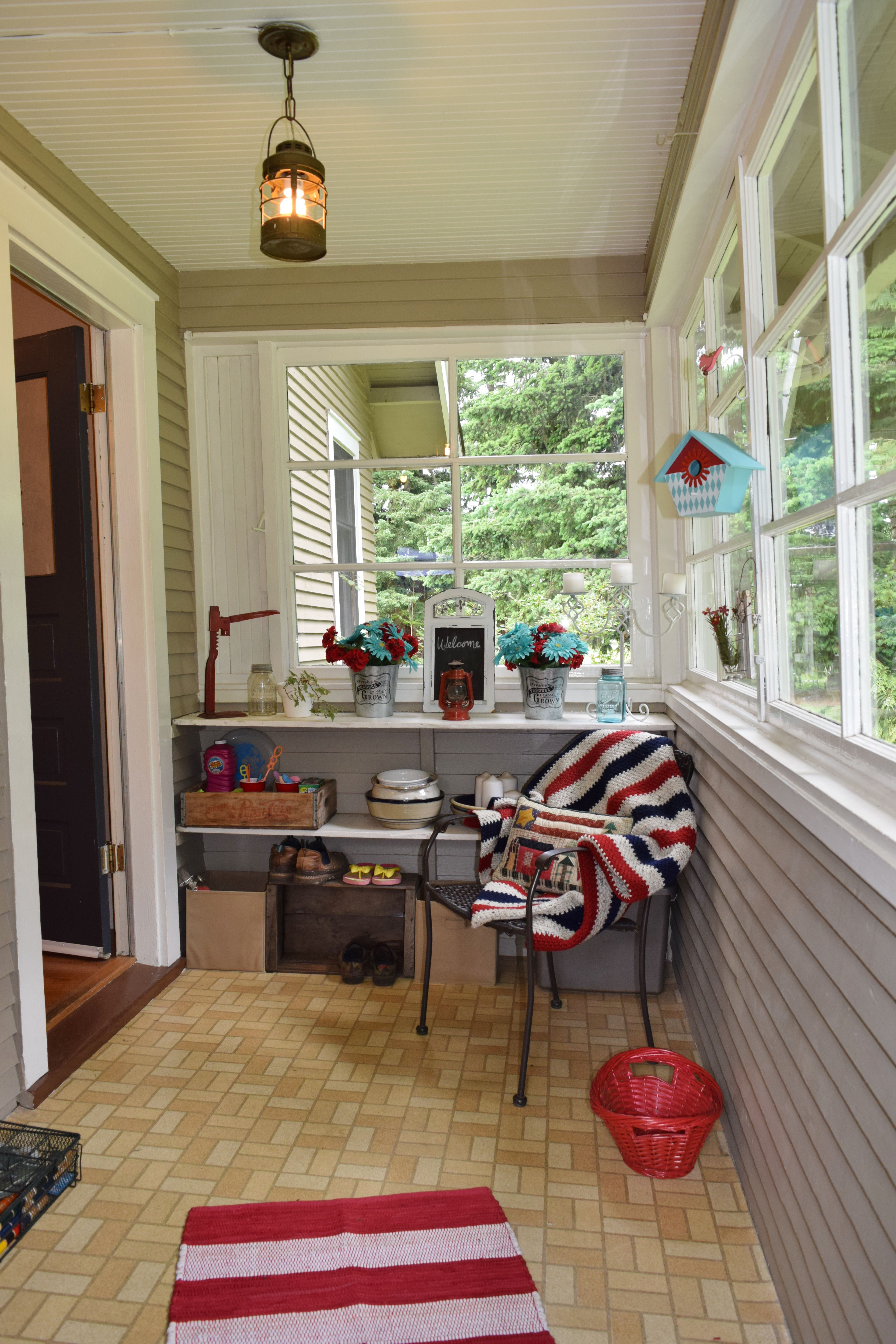 Property Photo: Enclosed porch 919 Van Dyk Rd WA 98264
