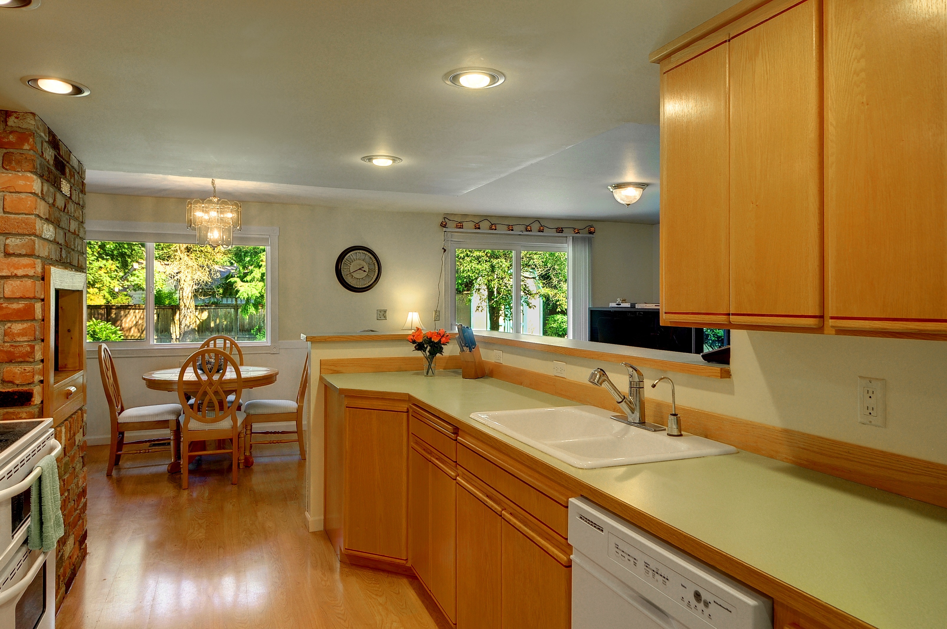 Property Photo: Kitchen, great room including dining room and family room 8307 55th Ave NE  WA 98270 