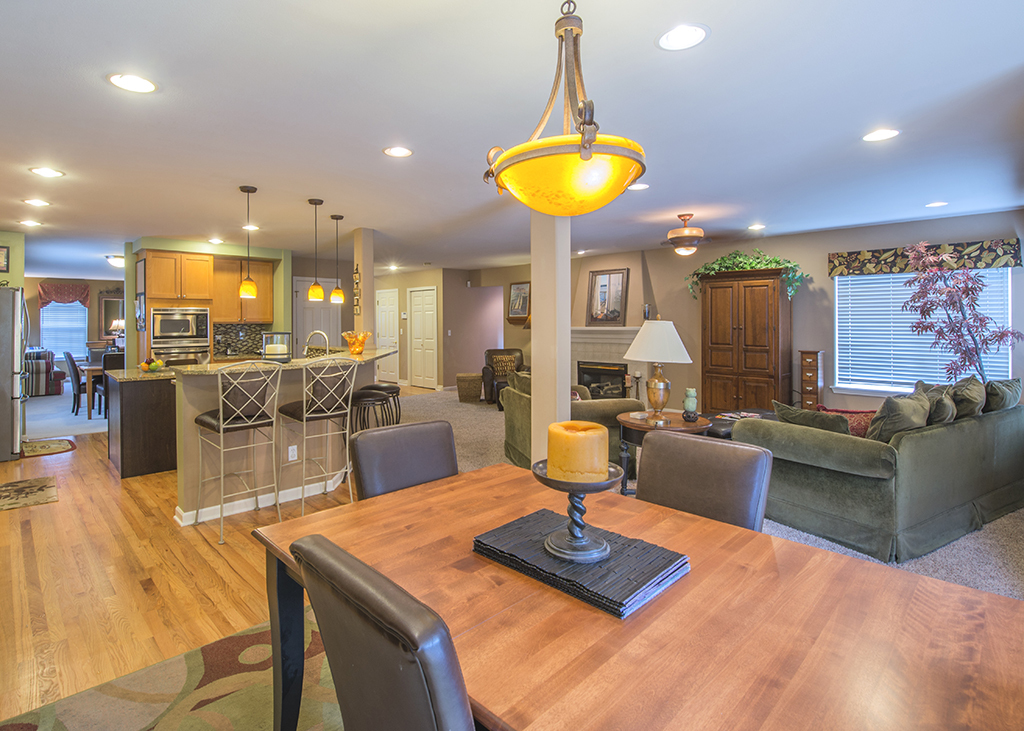 Property Photo: Kitchen & dining 1849 Pointe Woodworth Dr NE WA 98422