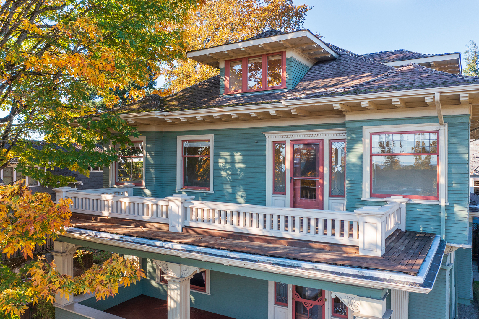 Property Photo: Balcony 4233 Meridian Ave N  WA 98103 