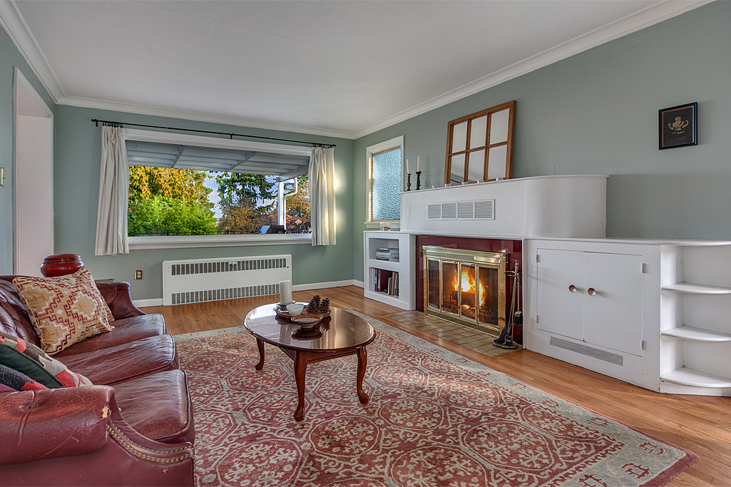 Property Photo: Living room 9514 42nd Ave NE  WA 98115 