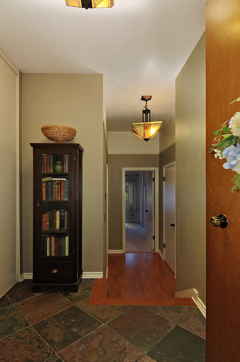 Property Photo: Foyer, living room, kitchen 2301 NE 65th St 202  WA 98115 