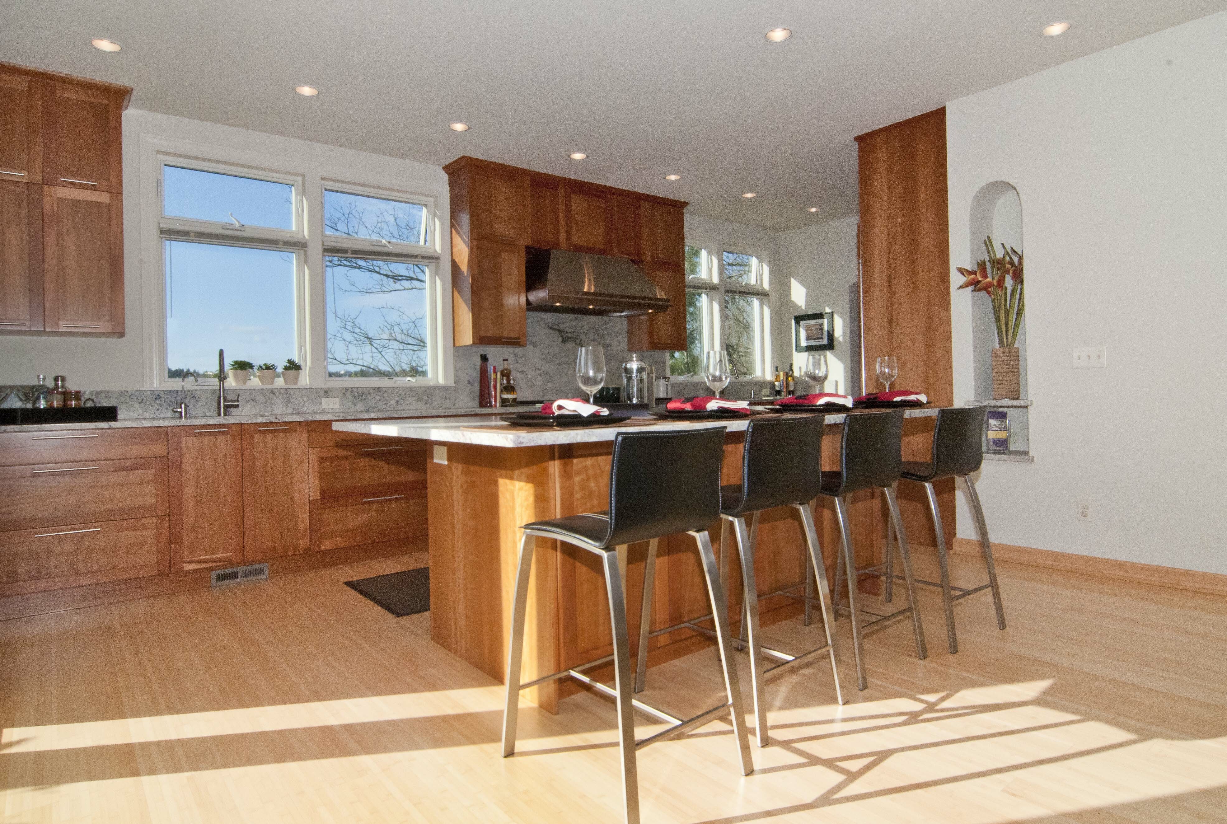 Property Photo: Kitchen with eating area 3930 NE Belvoir Place  WA 98105 
