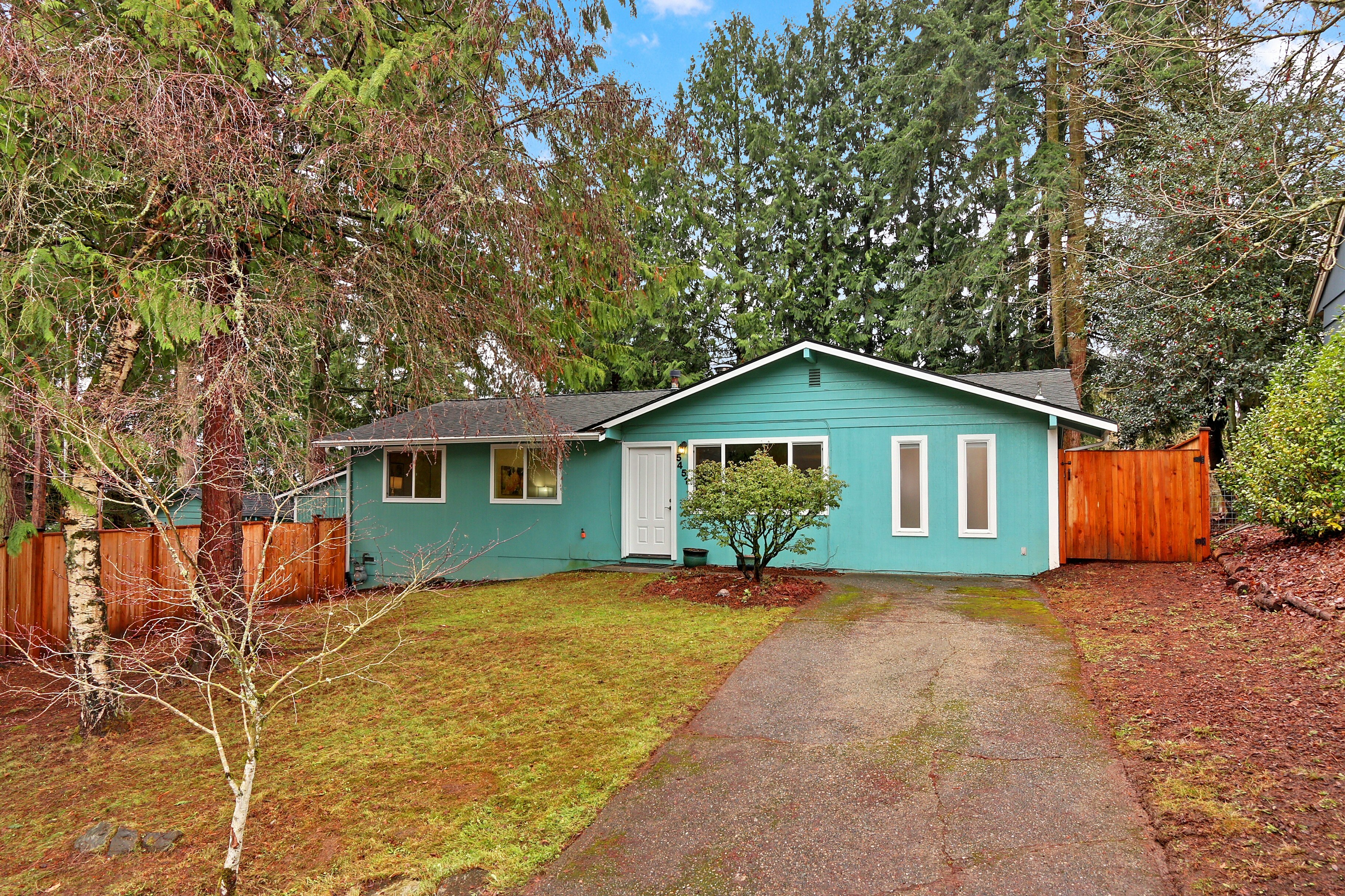 Property Photo: Lake Forest Park rambler 5451 NE 203rd Place  WA 98155 