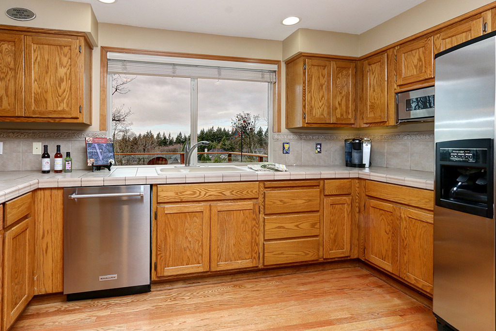 Property Photo: Kitchen with eating space 8327 127th Ave SE  WA 98056 