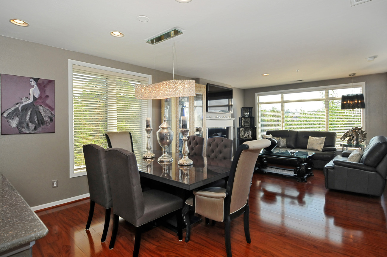 Property Photo: Living & dining room 225 4th Ave B204  WA 98033 